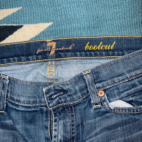 ***7 FOR ALL MAN KIND- Low-rise Bootcut*** - Picture 3 of 5